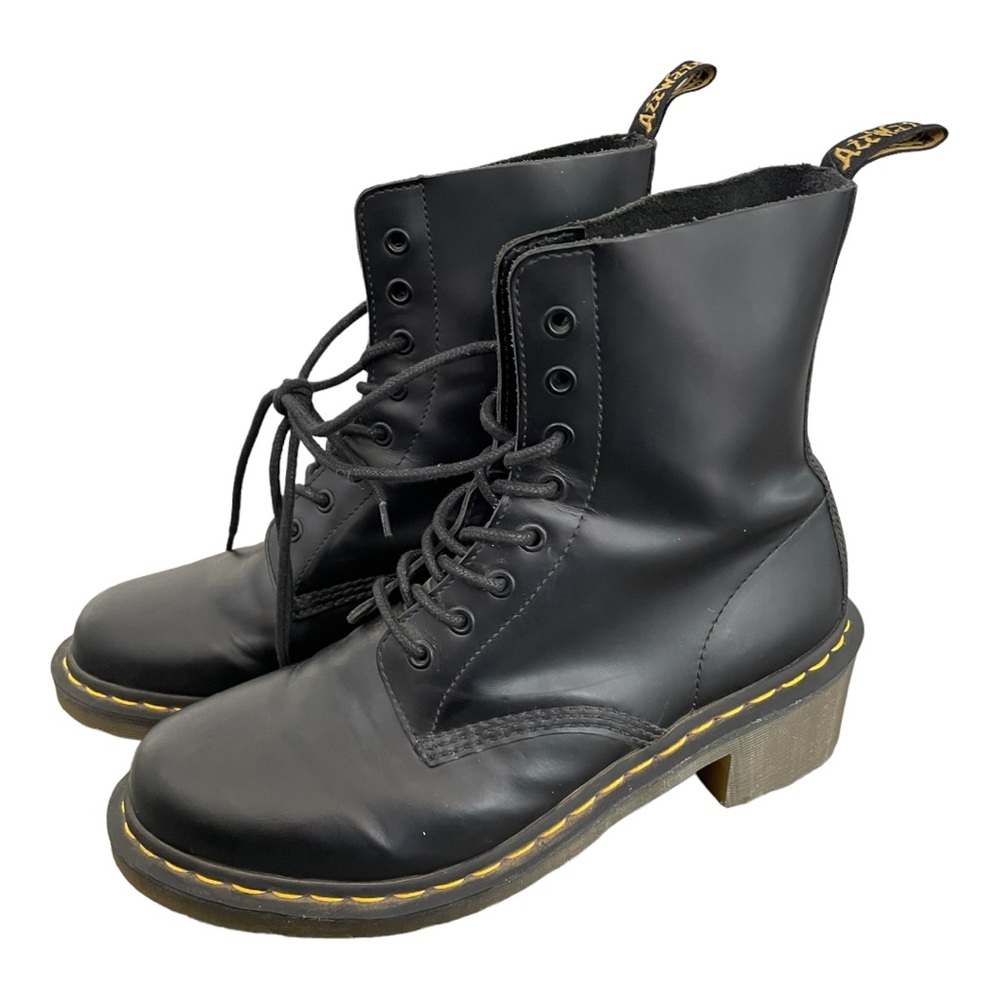 Dr. Marten’s Clemency SMOOTH LEATHER LACE UP BOOTS